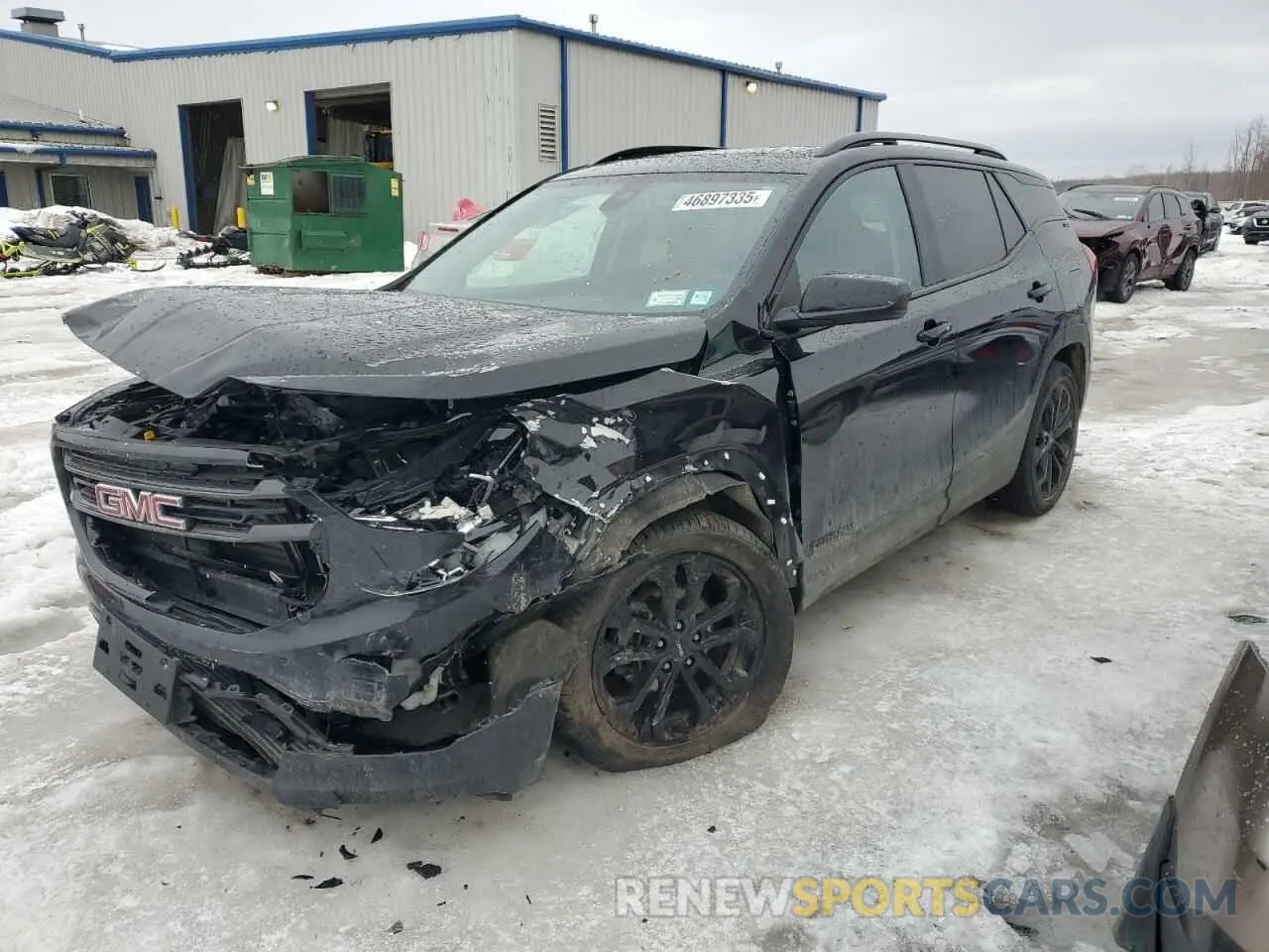 1 Photograph of a damaged car 3GKALTEVXLL330404 GMC TERRAIN 2020
