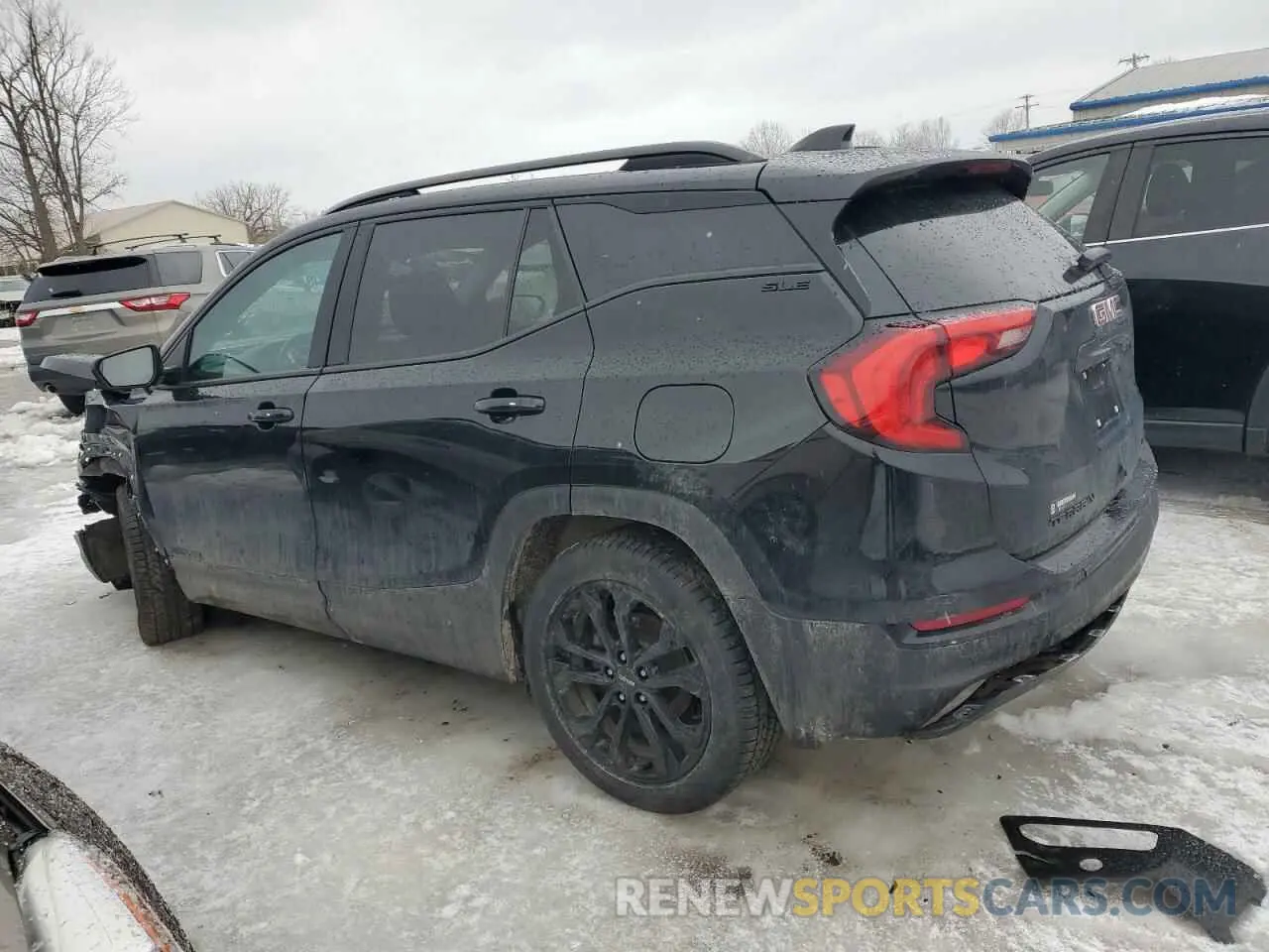 2 Photograph of a damaged car 3GKALTEVXLL330404 GMC TERRAIN 2020