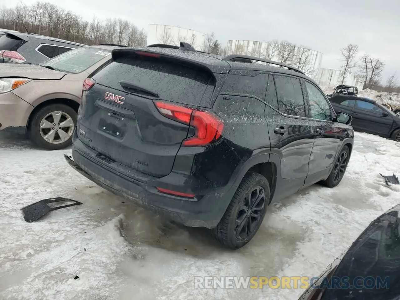 3 Photograph of a damaged car 3GKALTEVXLL330404 GMC TERRAIN 2020