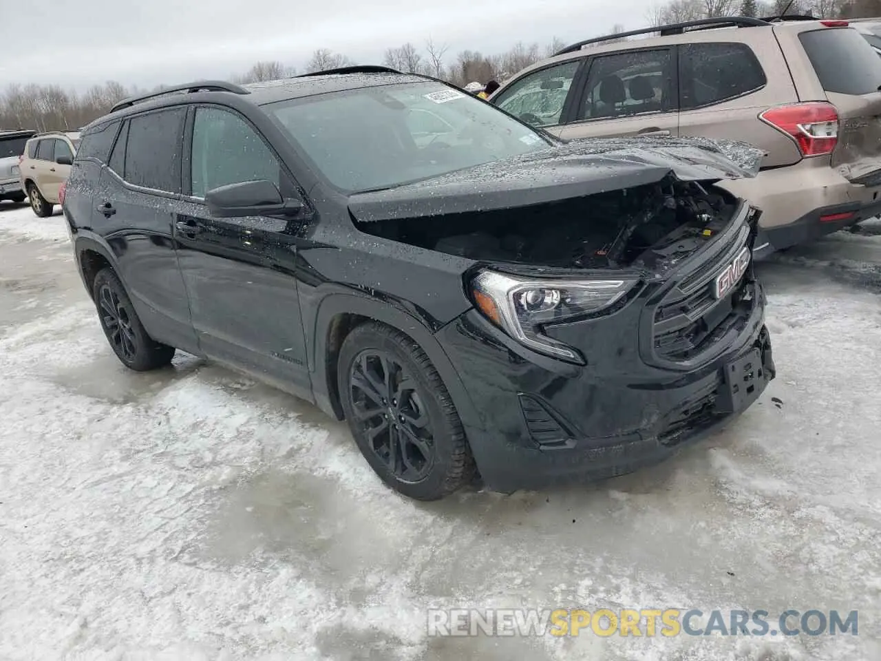 4 Photograph of a damaged car 3GKALTEVXLL330404 GMC TERRAIN 2020