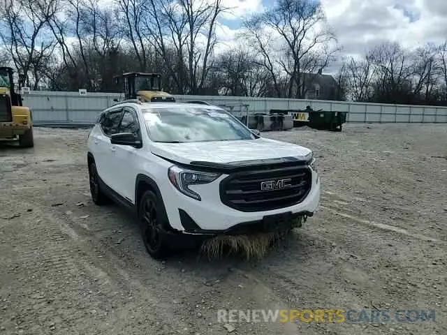 14 Photograph of a damaged car 3GKALTEX9LL101195 GMC TERRAIN 2020
