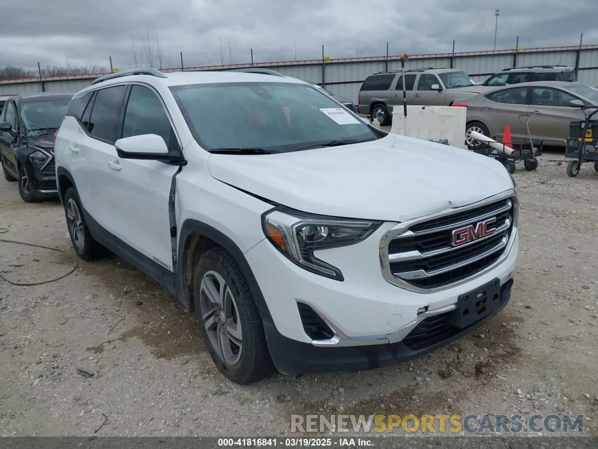 1 Photograph of a damaged car 3GKALVEV0LL102925 GMC TERRAIN 2020