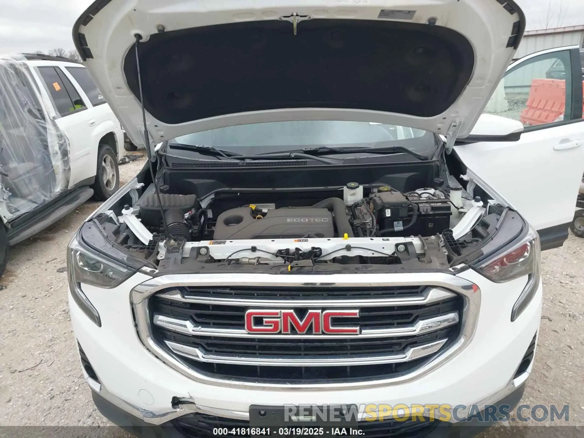 10 Photograph of a damaged car 3GKALVEV0LL102925 GMC TERRAIN 2020