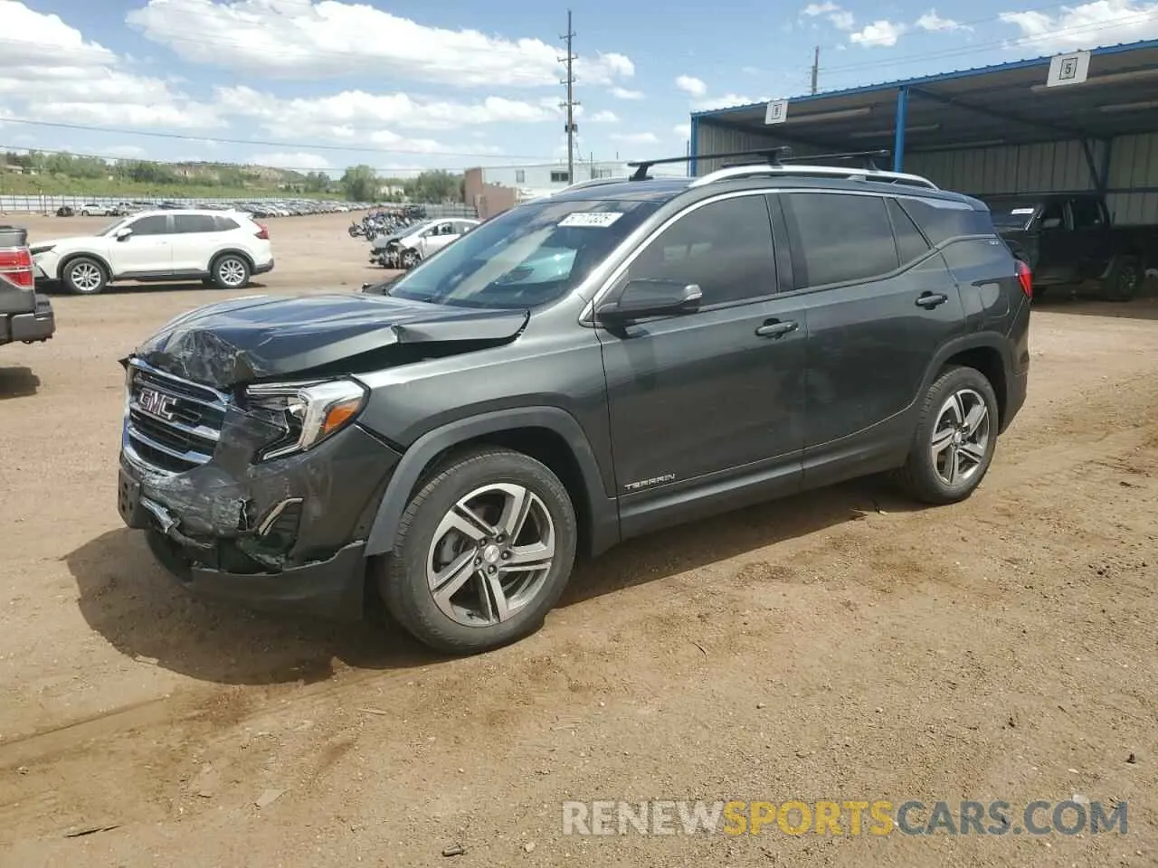 1 Photograph of a damaged car 3GKALVEV0LL192836 GMC TERRAIN 2020