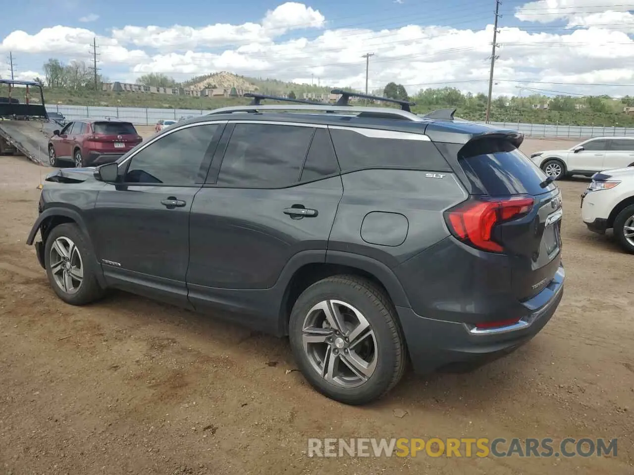 2 Photograph of a damaged car 3GKALVEV0LL192836 GMC TERRAIN 2020