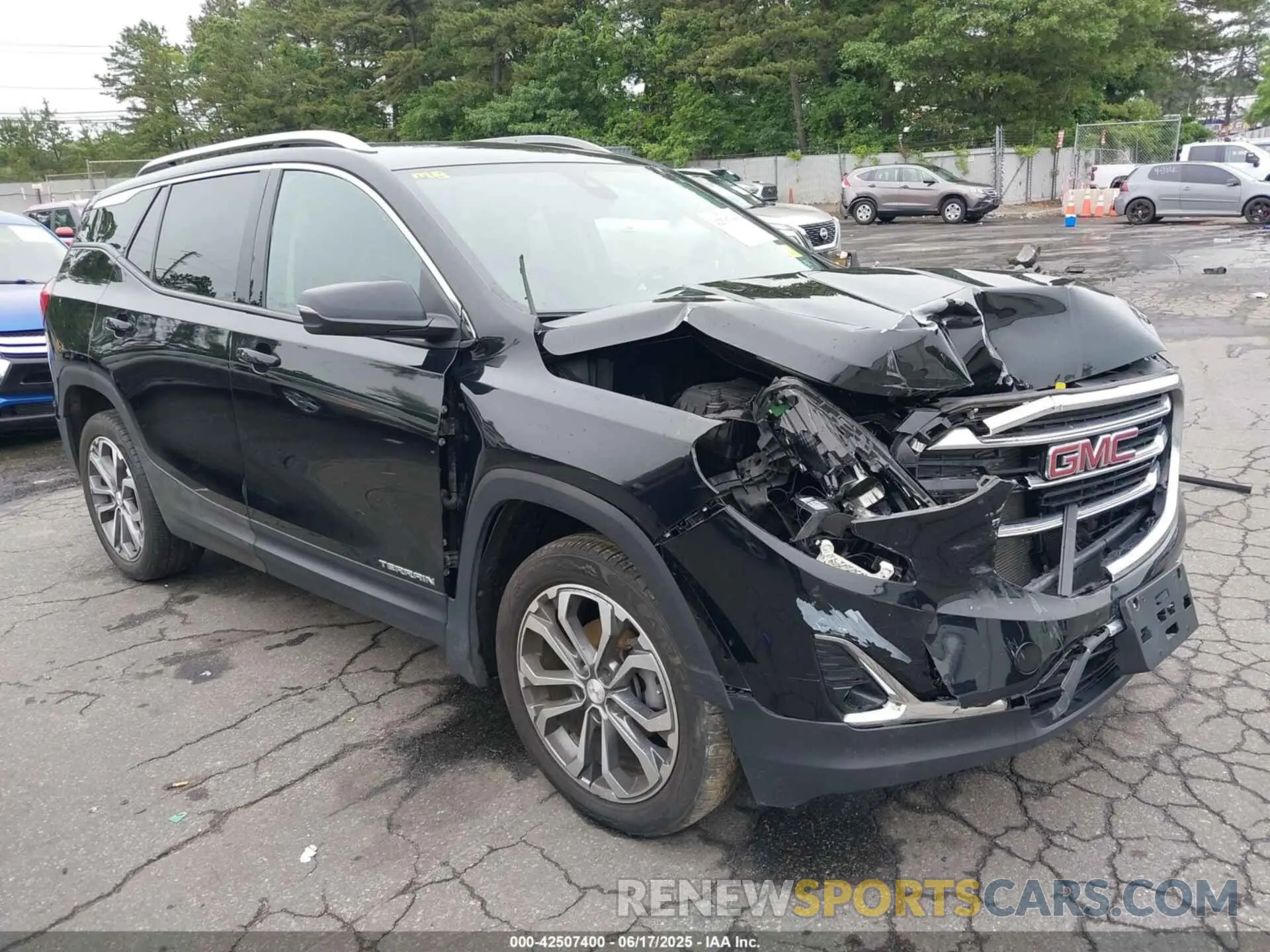 1 Photograph of a damaged car 3GKALVEV0LL244028 GMC TERRAIN 2020