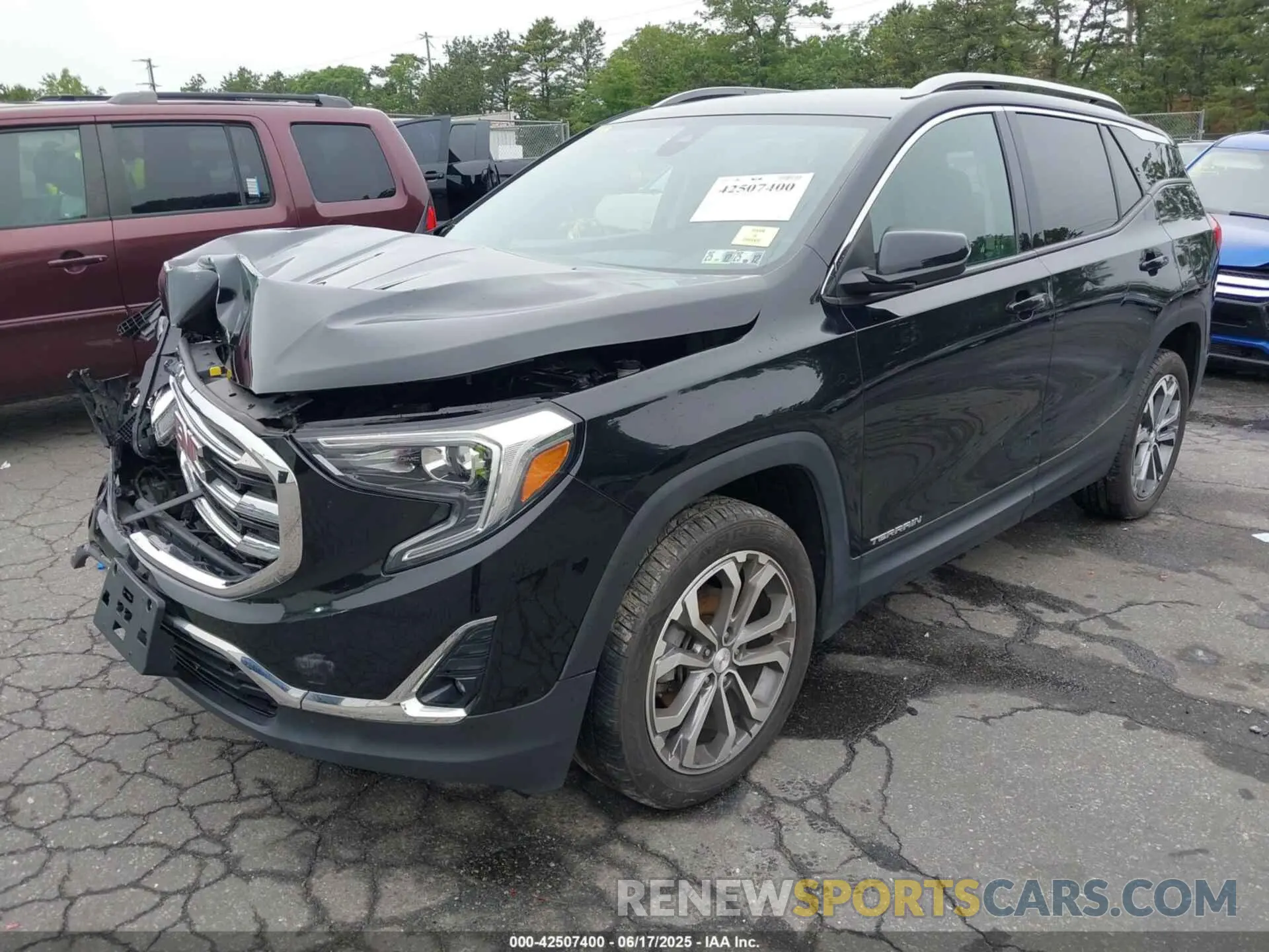2 Photograph of a damaged car 3GKALVEV0LL244028 GMC TERRAIN 2020