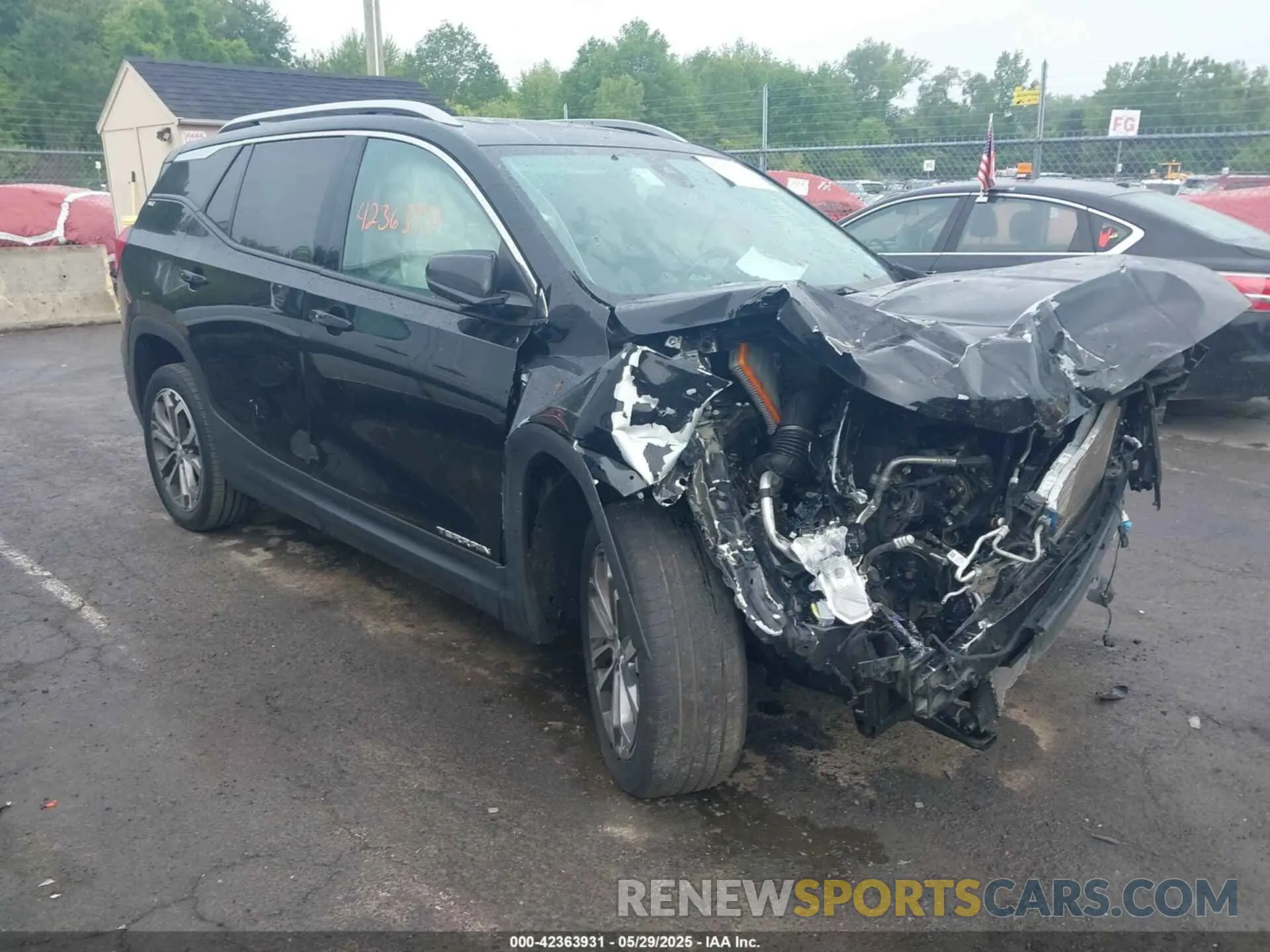 1 Photograph of a damaged car 3GKALVEV0LL257376 GMC TERRAIN 2020