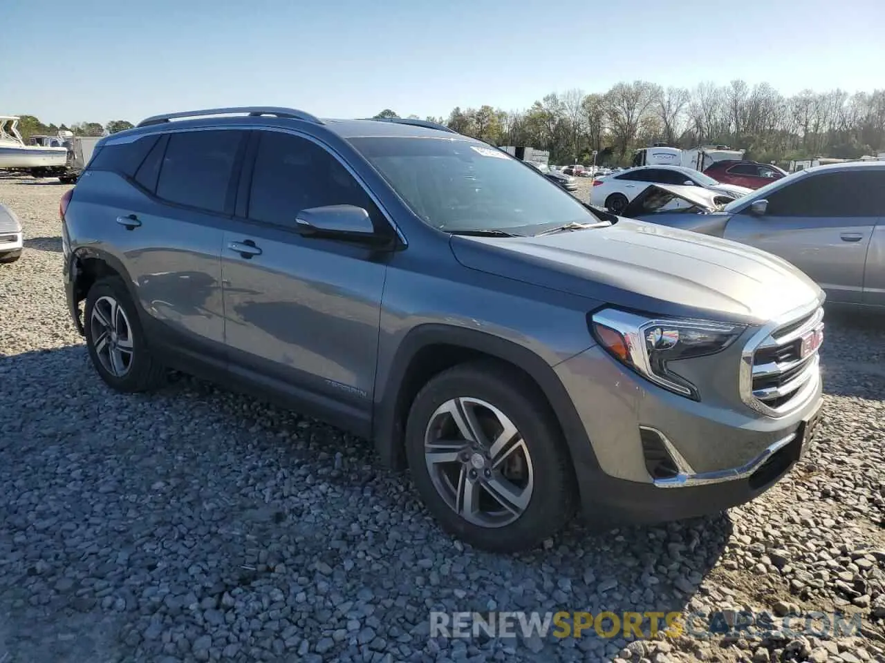 4 Photograph of a damaged car 3GKALVEV0LL339320 GMC TERRAIN 2020
