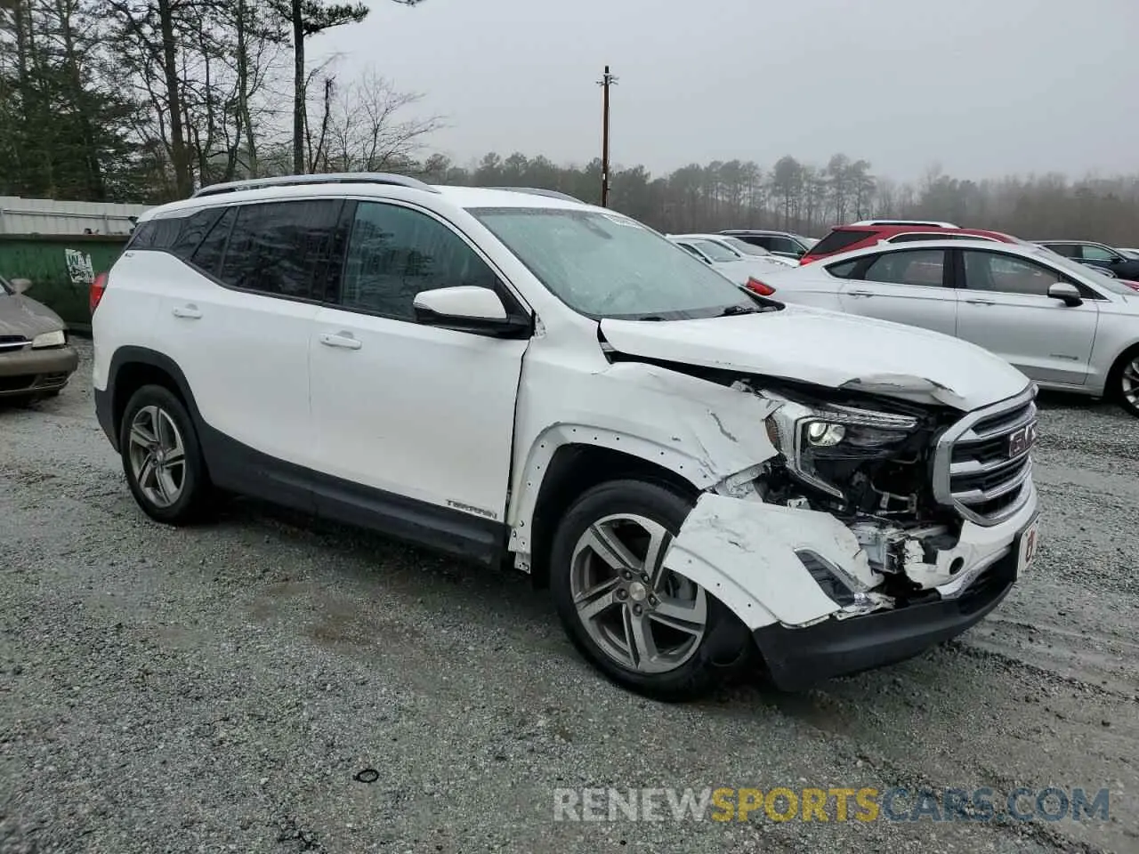 4 Photograph of a damaged car 3GKALVEV1LL121337 GMC TERRAIN 2020