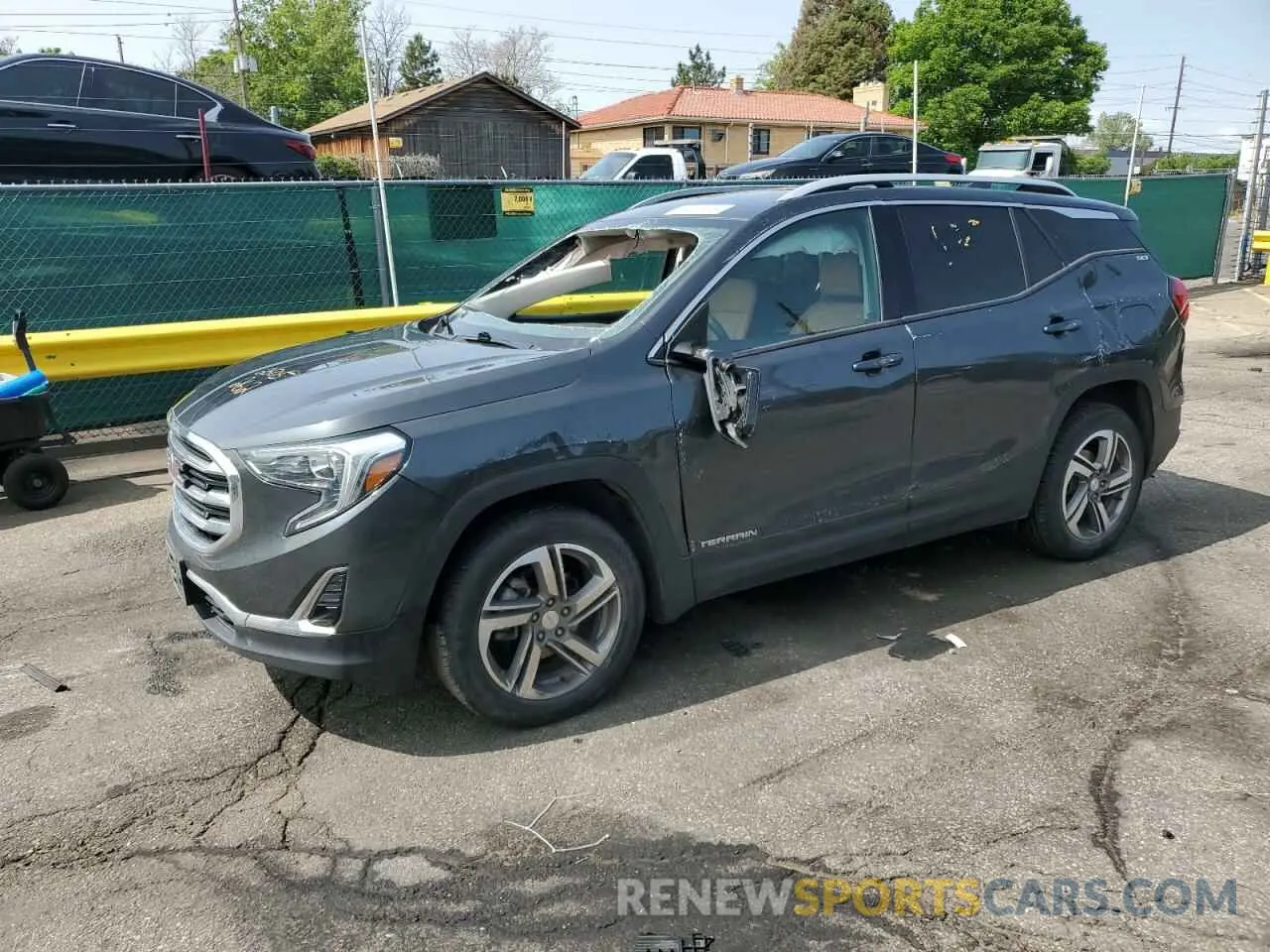 1 Photograph of a damaged car 3GKALVEV1LL125257 GMC TERRAIN 2020