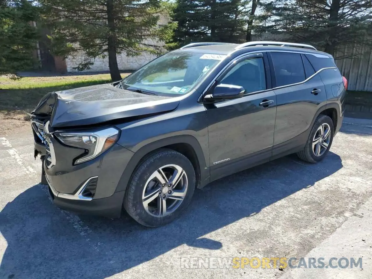 1 Photograph of a damaged car 3GKALVEV2LL128801 GMC TERRAIN 2020