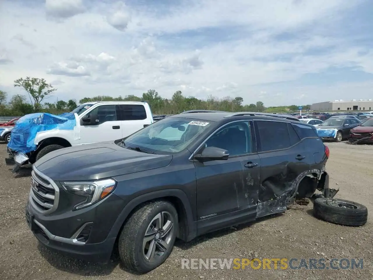1 Photograph of a damaged car 3GKALVEV2LL169266 GMC TERRAIN 2020