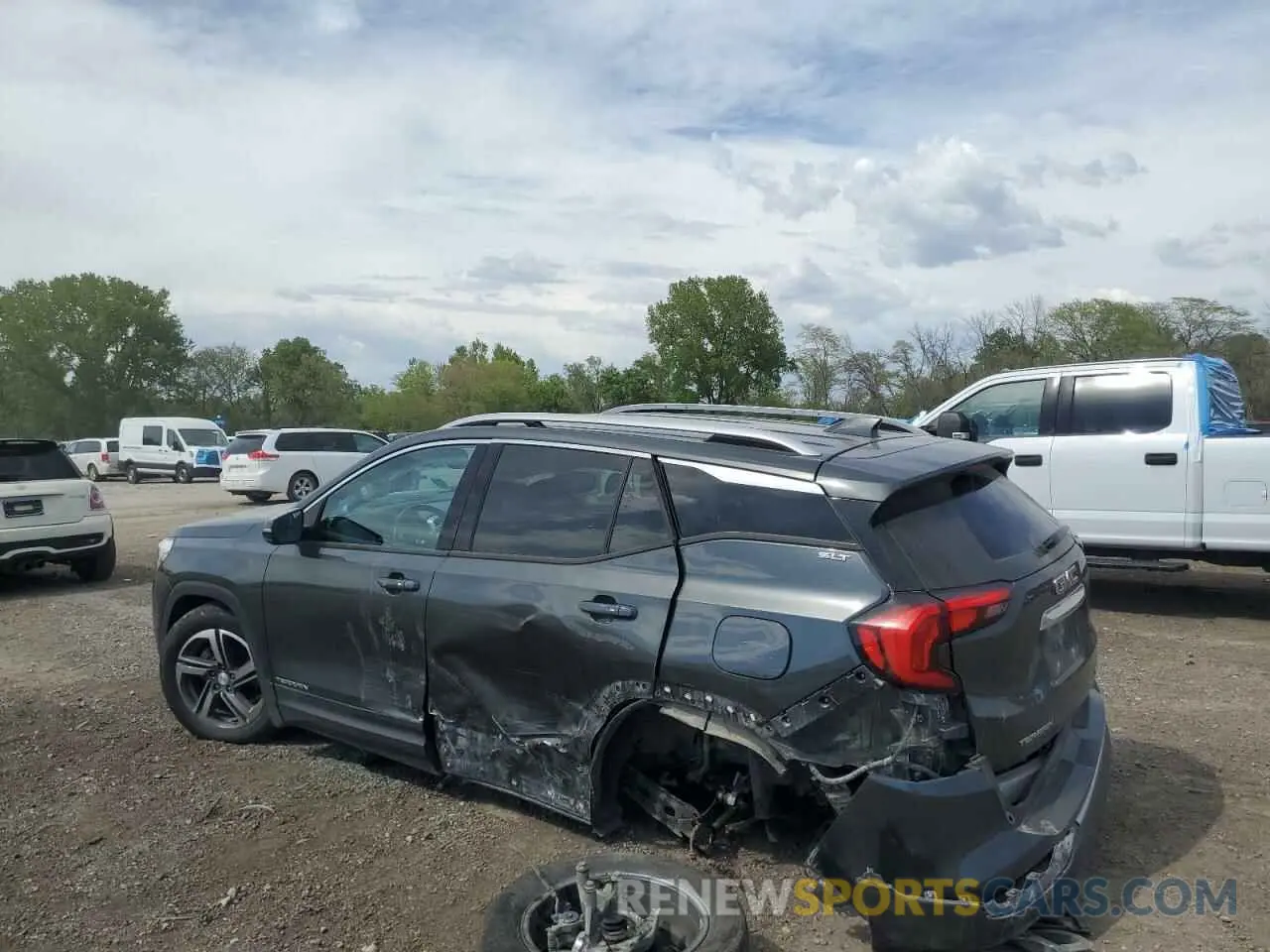 2 Photograph of a damaged car 3GKALVEV2LL169266 GMC TERRAIN 2020