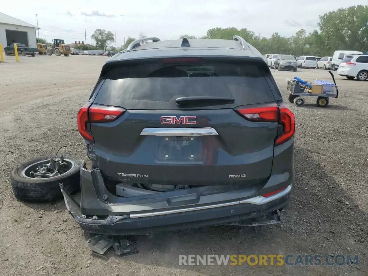 6 Photograph of a damaged car 3GKALVEV2LL169266 GMC TERRAIN 2020