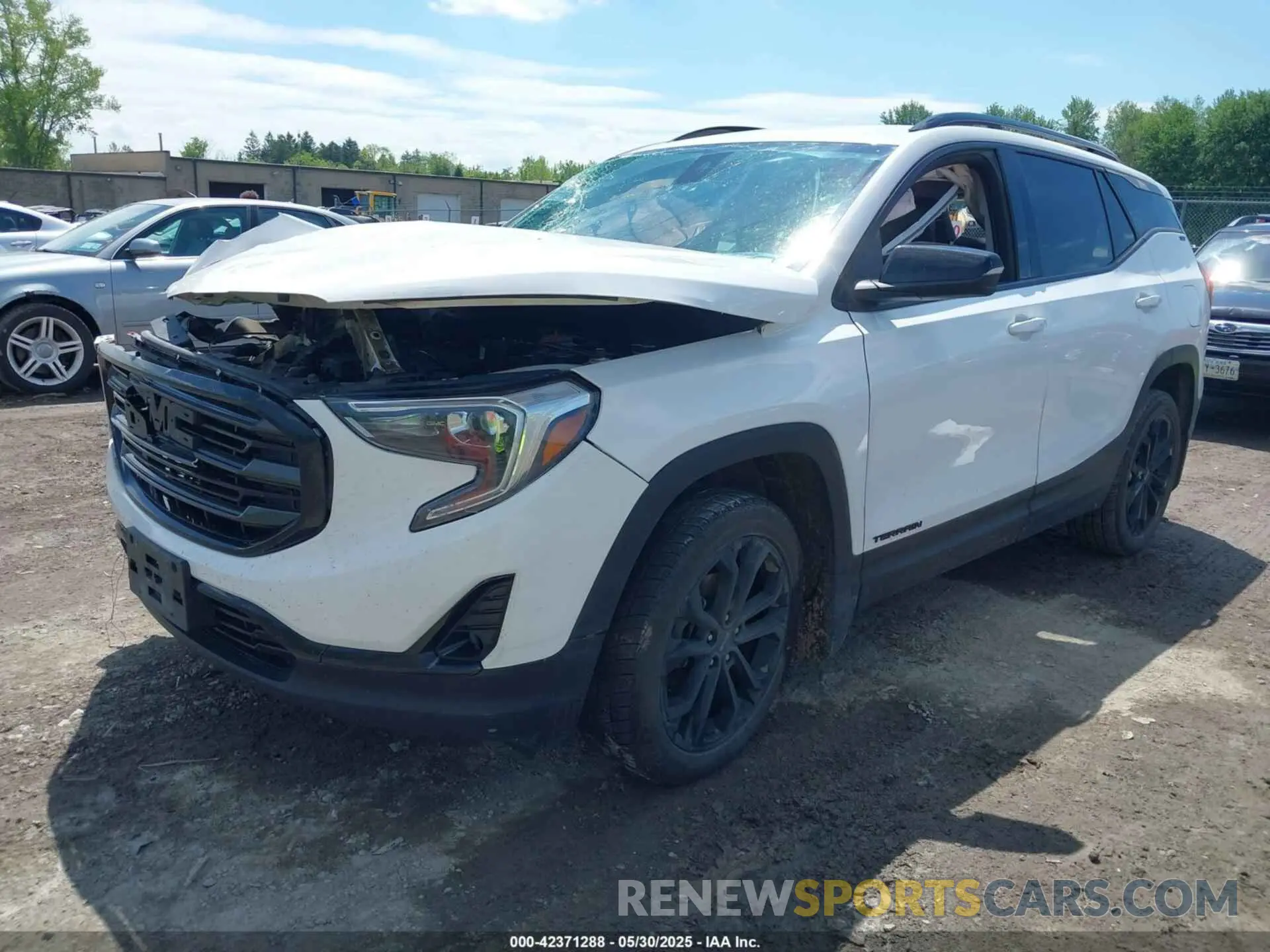 2 Photograph of a damaged car 3GKALVEV2LL259355 GMC TERRAIN 2020