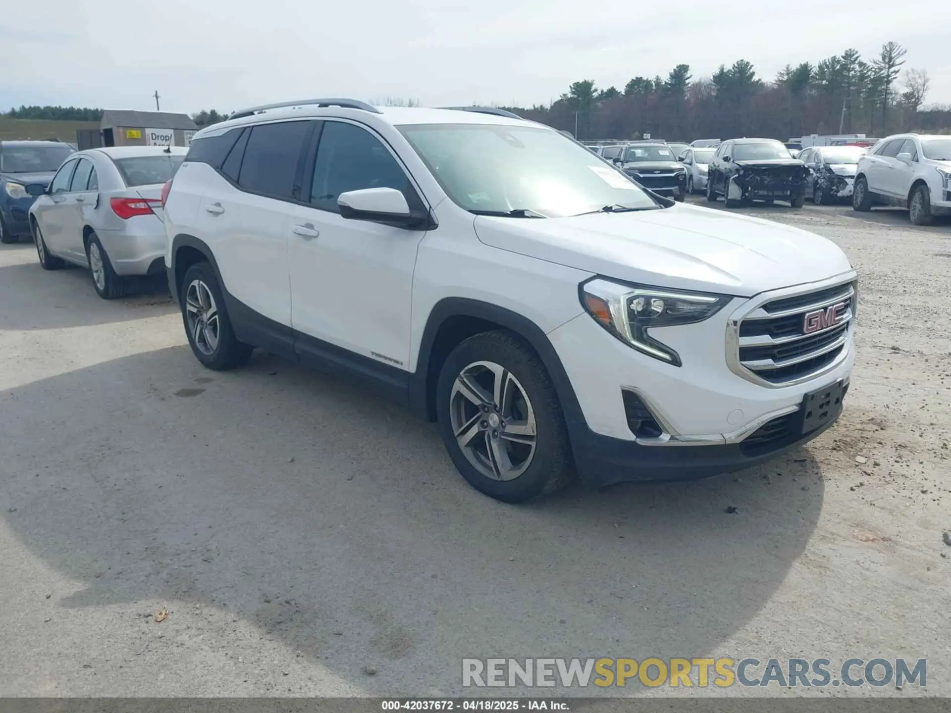 1 Photograph of a damaged car 3GKALVEV3LL129245 GMC TERRAIN 2020