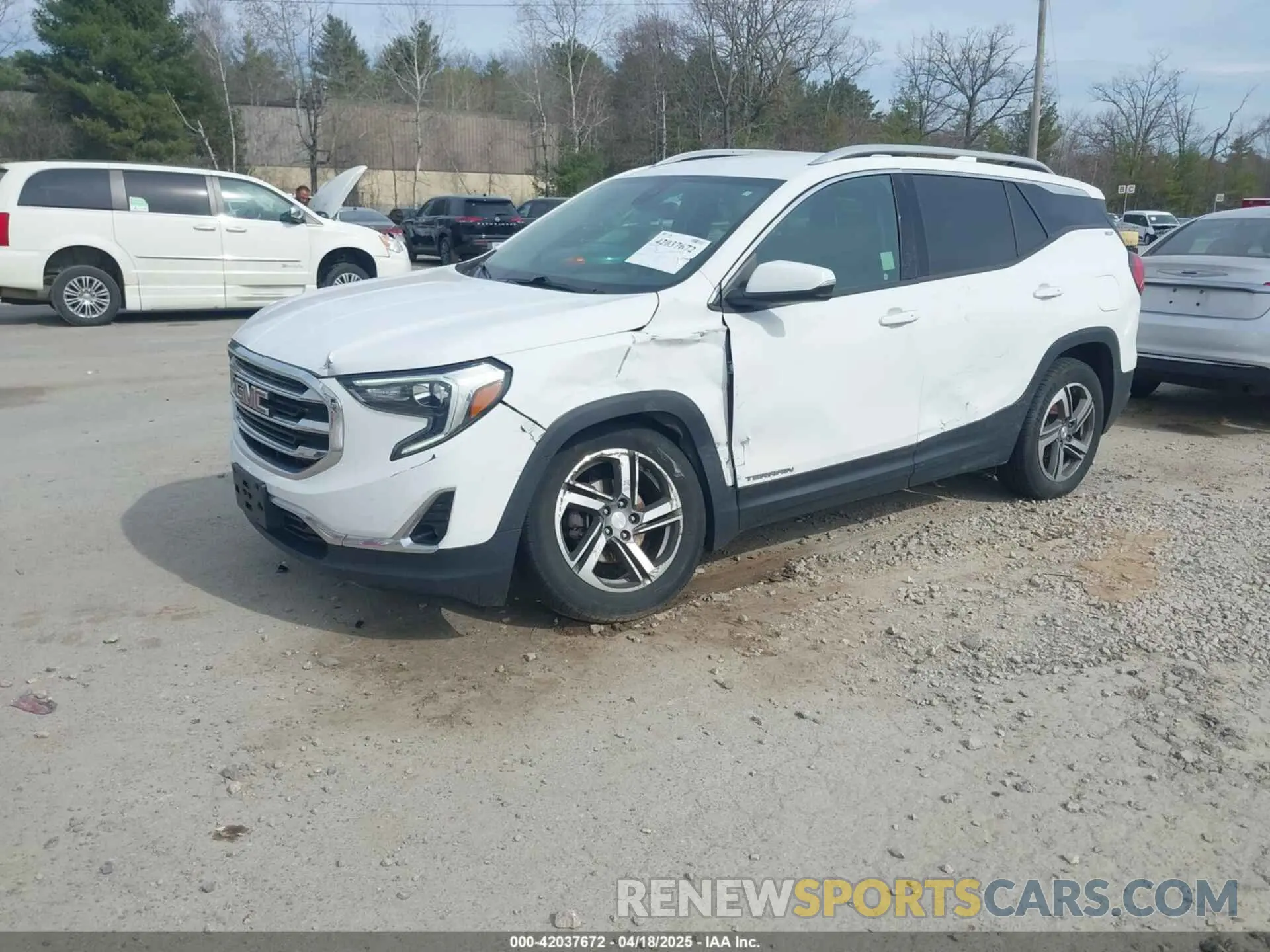 2 Photograph of a damaged car 3GKALVEV3LL129245 GMC TERRAIN 2020