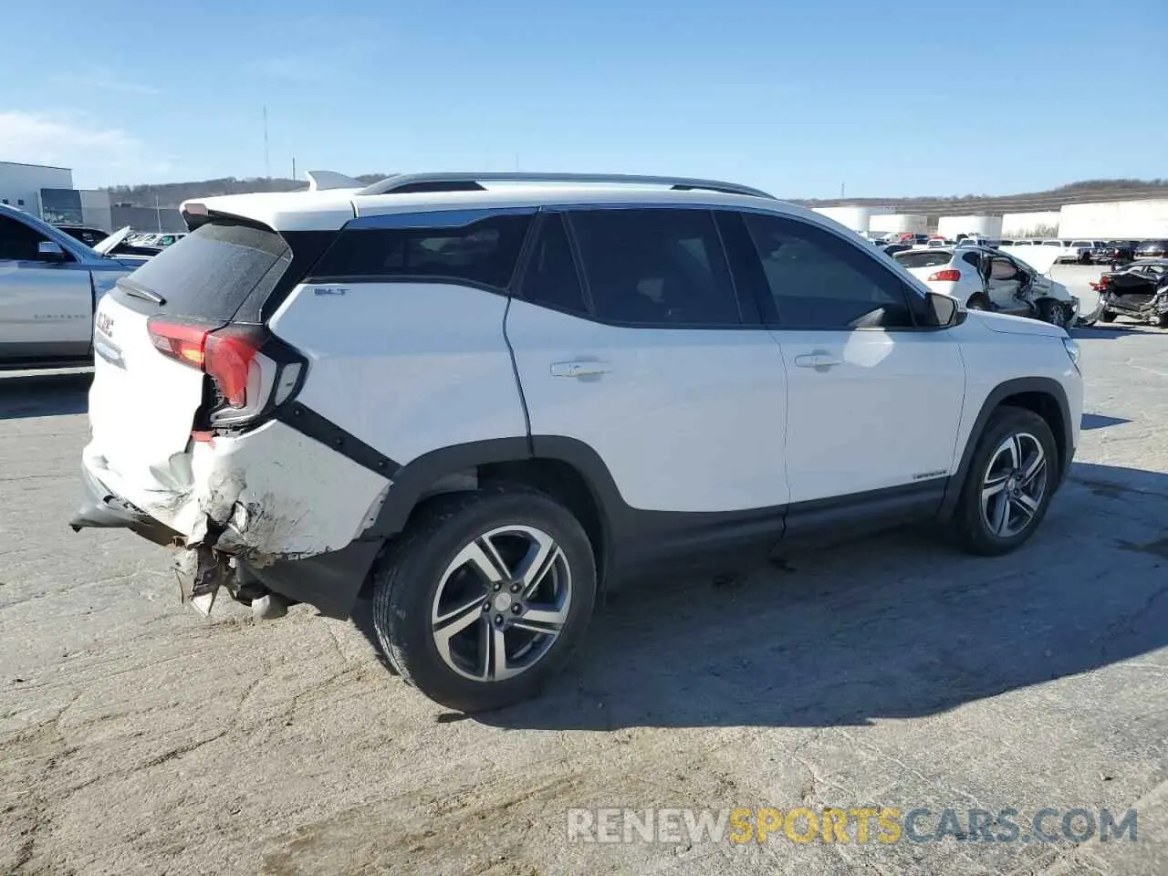3 Photograph of a damaged car 3GKALVEV3LL244542 GMC TERRAIN 2020