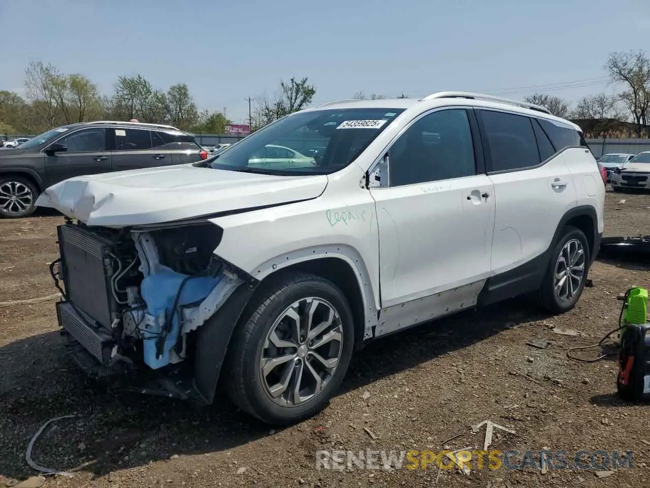 1 Photograph of a damaged car 3GKALVEV3LL249188 GMC TERRAIN 2020