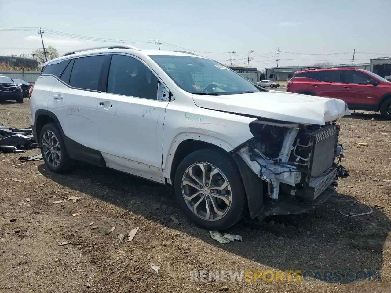 4 Photograph of a damaged car 3GKALVEV3LL249188 GMC TERRAIN 2020