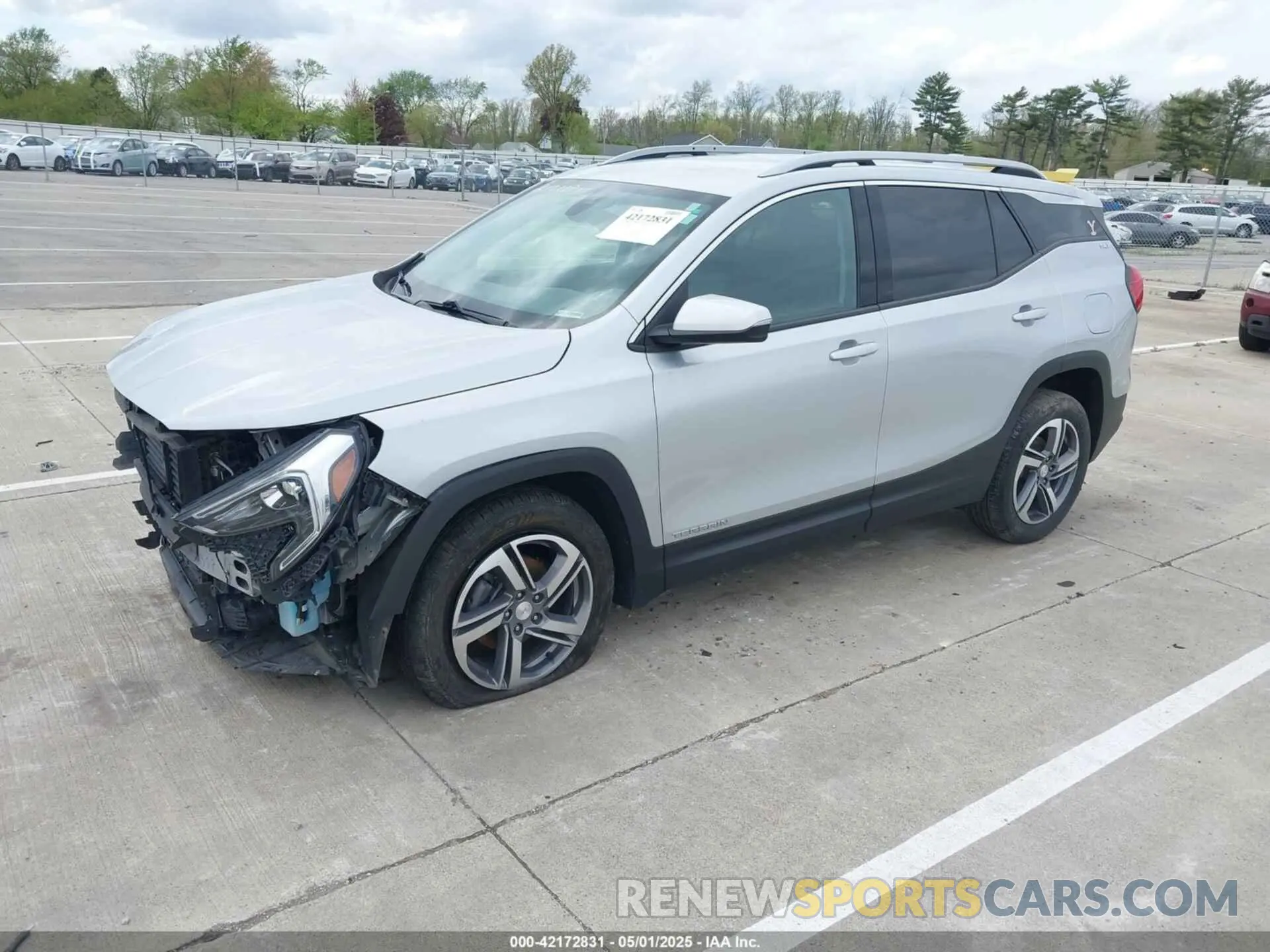 2 Photograph of a damaged car 3GKALVEV3LL267285 GMC TERRAIN 2020