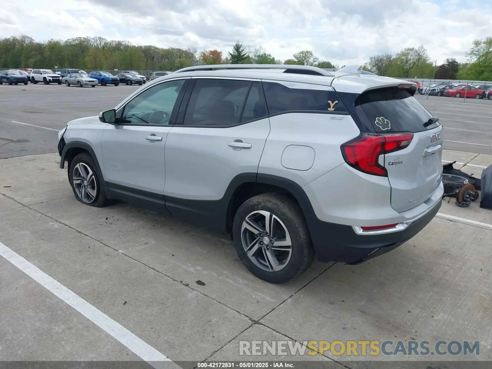 3 Photograph of a damaged car 3GKALVEV3LL267285 GMC TERRAIN 2020