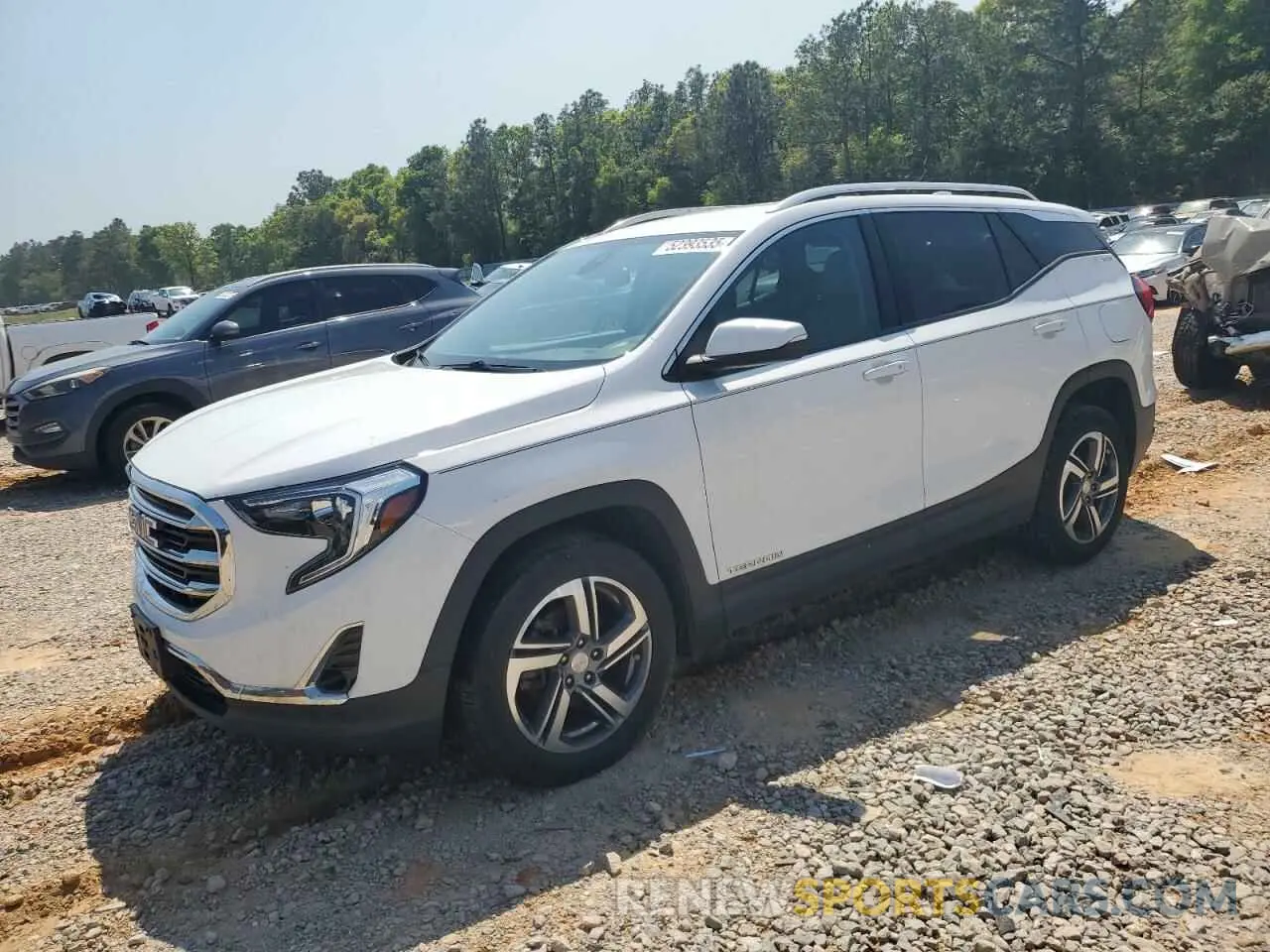 1 Photograph of a damaged car 3GKALVEV4LL122837 GMC TERRAIN 2020