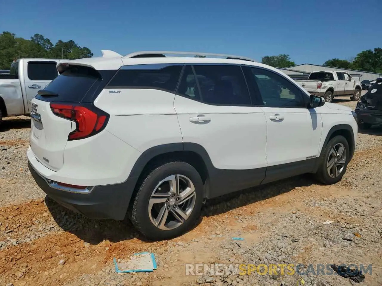 3 Photograph of a damaged car 3GKALVEV4LL122837 GMC TERRAIN 2020