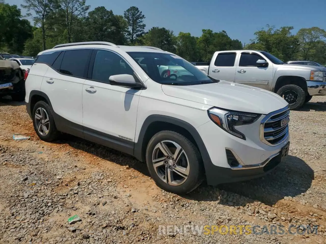 4 Photograph of a damaged car 3GKALVEV4LL122837 GMC TERRAIN 2020