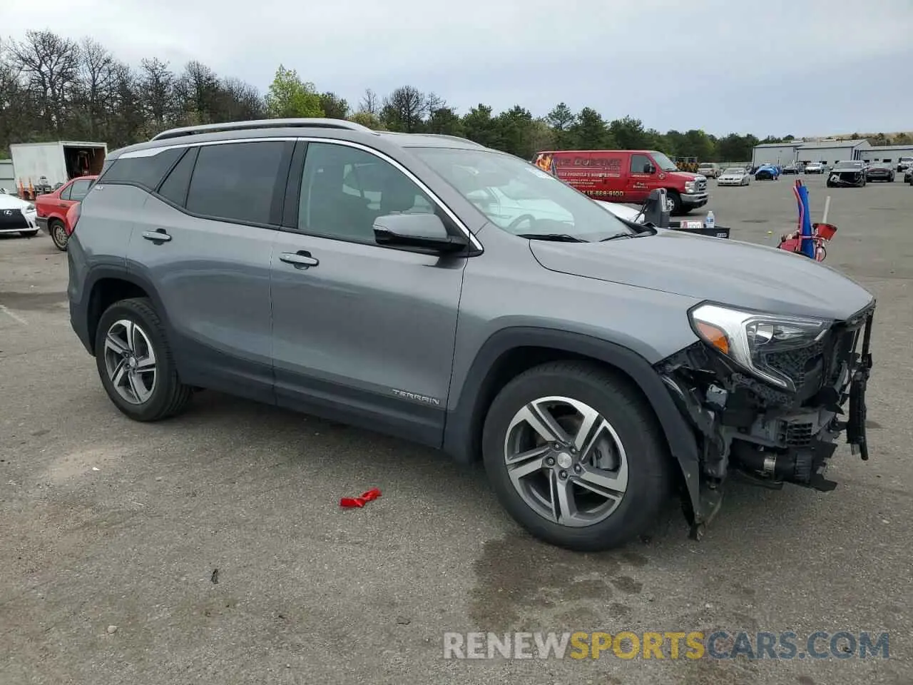 4 Photograph of a damaged car 3GKALVEV4LL202106 GMC TERRAIN 2020
