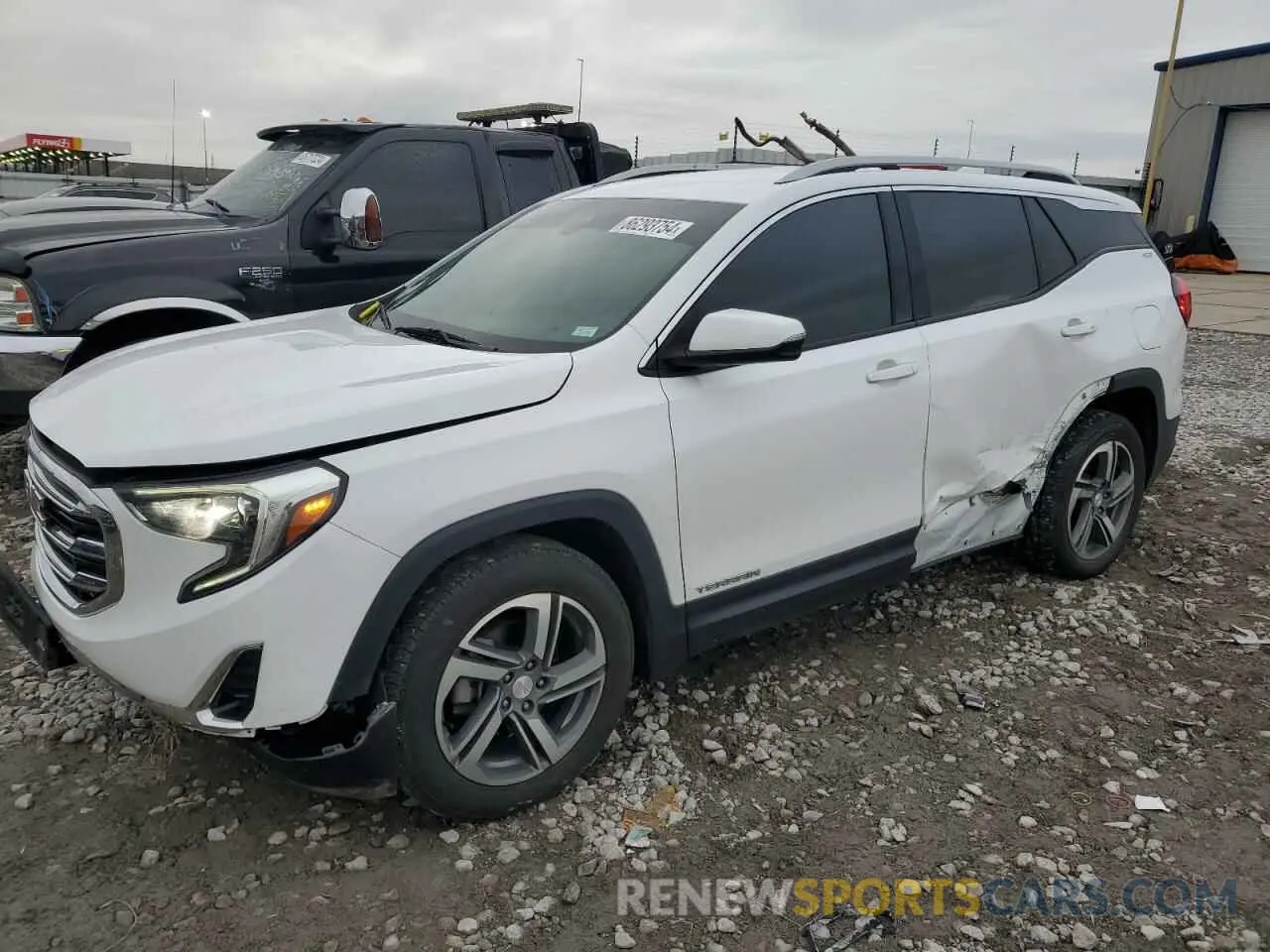 1 Photograph of a damaged car 3GKALVEV4LL255355 GMC TERRAIN 2020