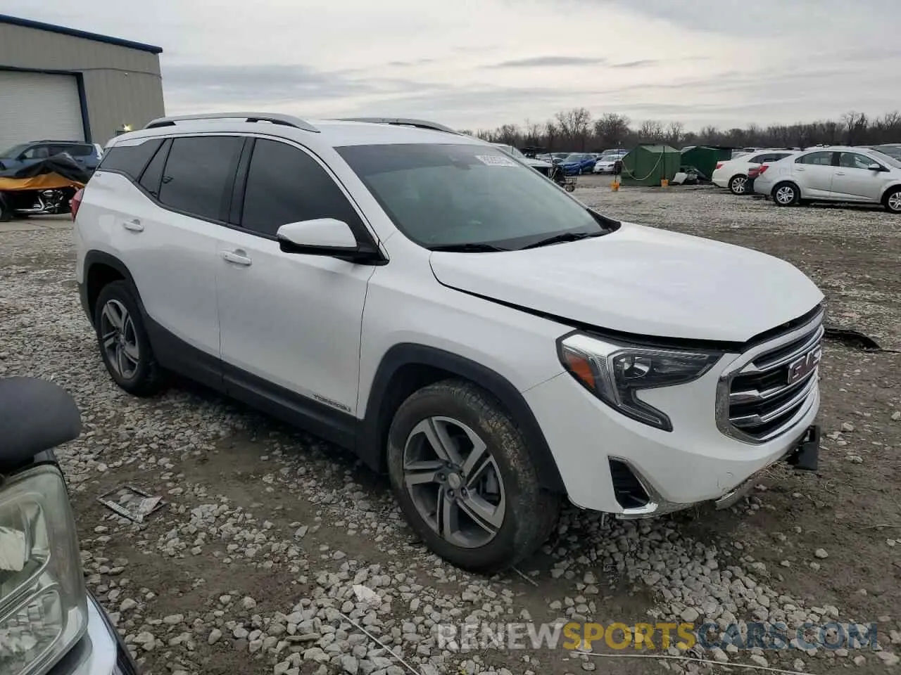 4 Photograph of a damaged car 3GKALVEV4LL255355 GMC TERRAIN 2020