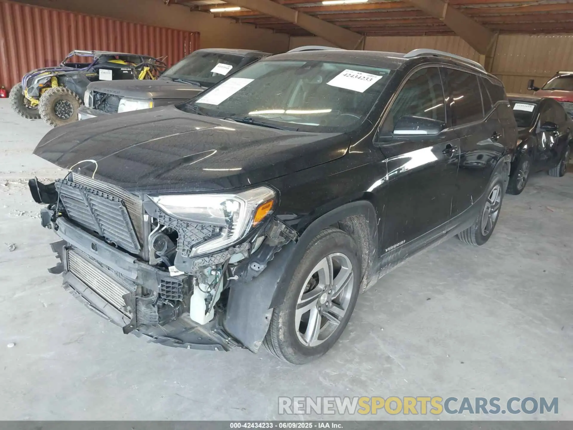 2 Photograph of a damaged car 3GKALVEV5LL133068 GMC TERRAIN 2020