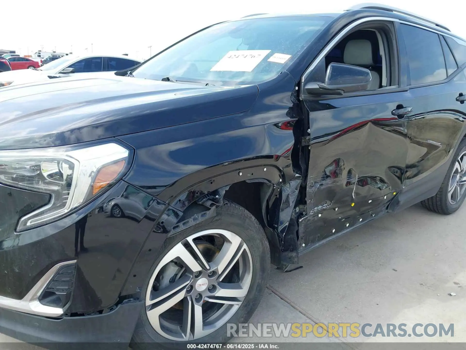 6 Photograph of a damaged car 3GKALVEV5LL175756 GMC TERRAIN 2020