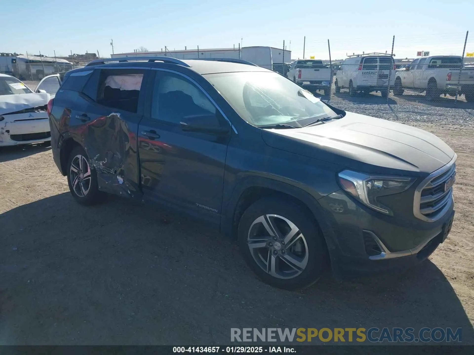 1 Photograph of a damaged car 3GKALVEV6LL203001 GMC TERRAIN 2020