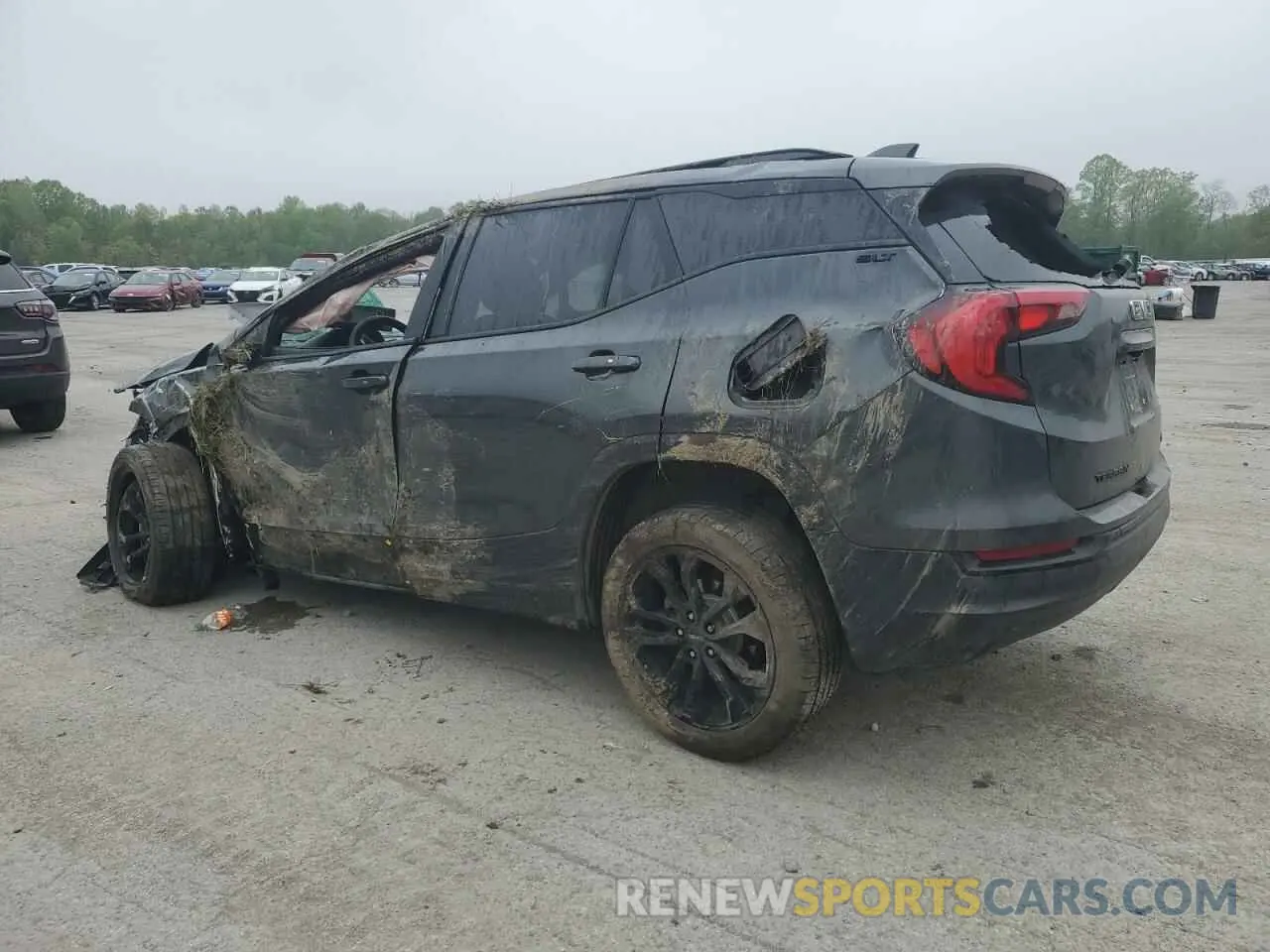 2 Photograph of a damaged car 3GKALVEV6LL260427 GMC TERRAIN 2020