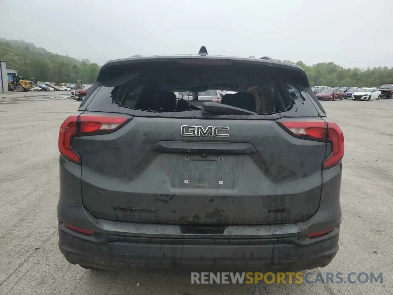 6 Photograph of a damaged car 3GKALVEV6LL260427 GMC TERRAIN 2020