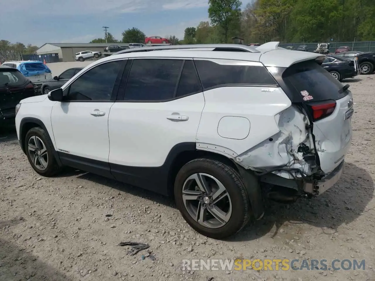 2 Photograph of a damaged car 3GKALVEV7LL114148 GMC TERRAIN 2020