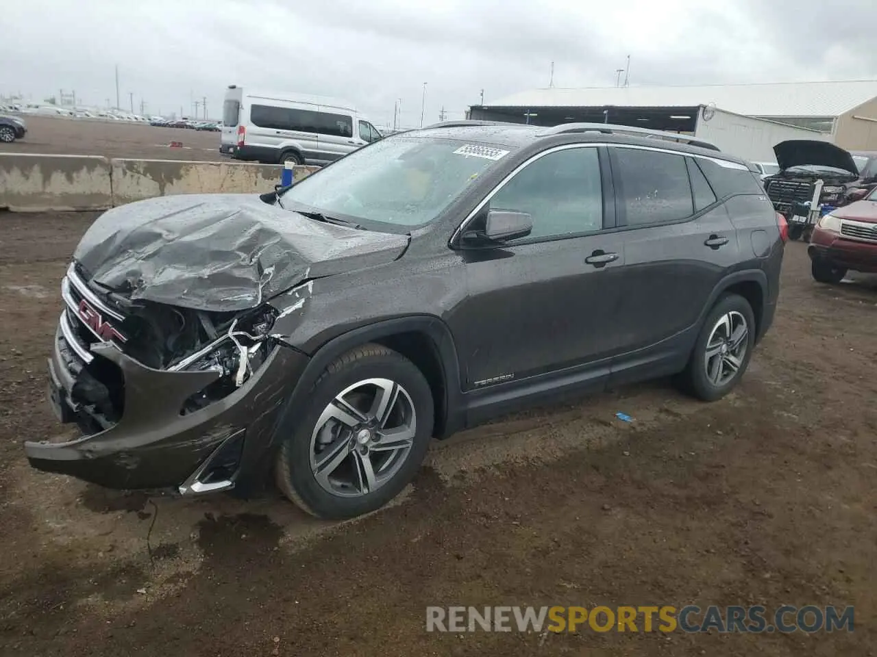1 Photograph of a damaged car 3GKALVEV7LL169523 GMC TERRAIN 2020