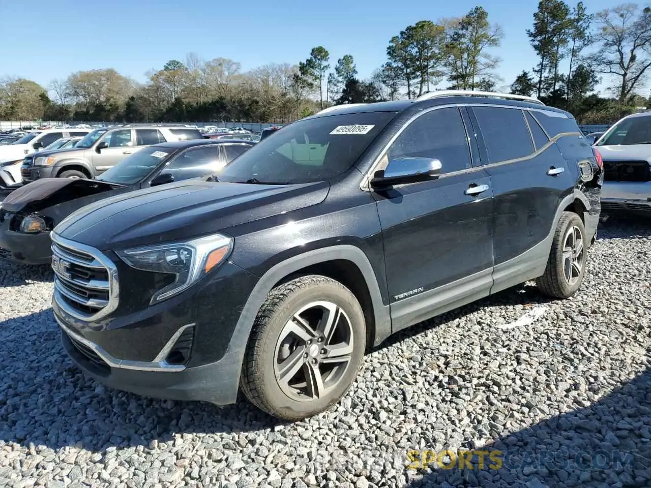 1 Photograph of a damaged car 3GKALVEV8LL149264 GMC TERRAIN 2020