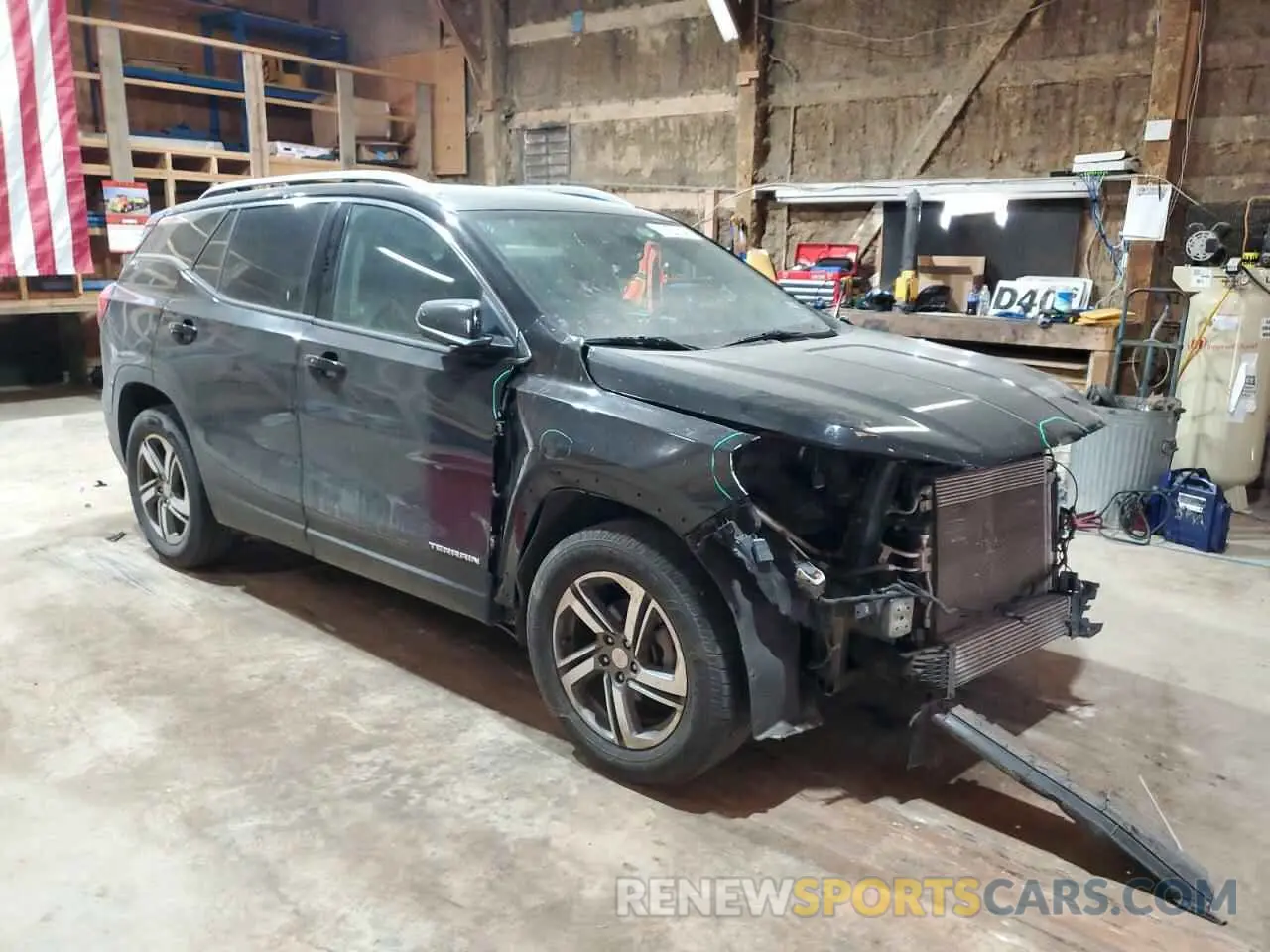 4 Photograph of a damaged car 3GKALVEV9LL242360 GMC TERRAIN 2020