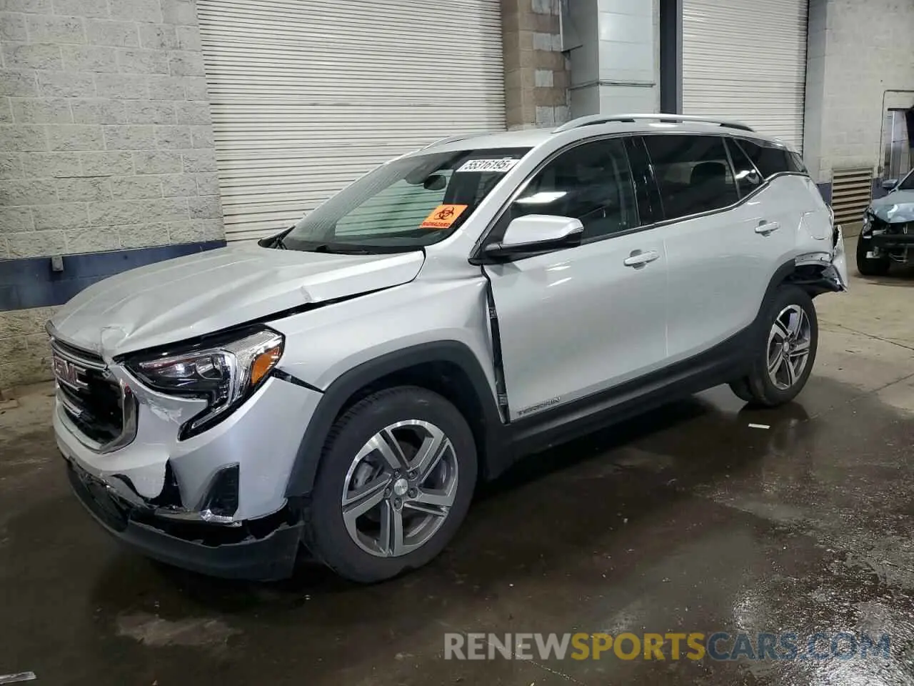 1 Photograph of a damaged car 3GKALVEVXLL176000 GMC TERRAIN 2020