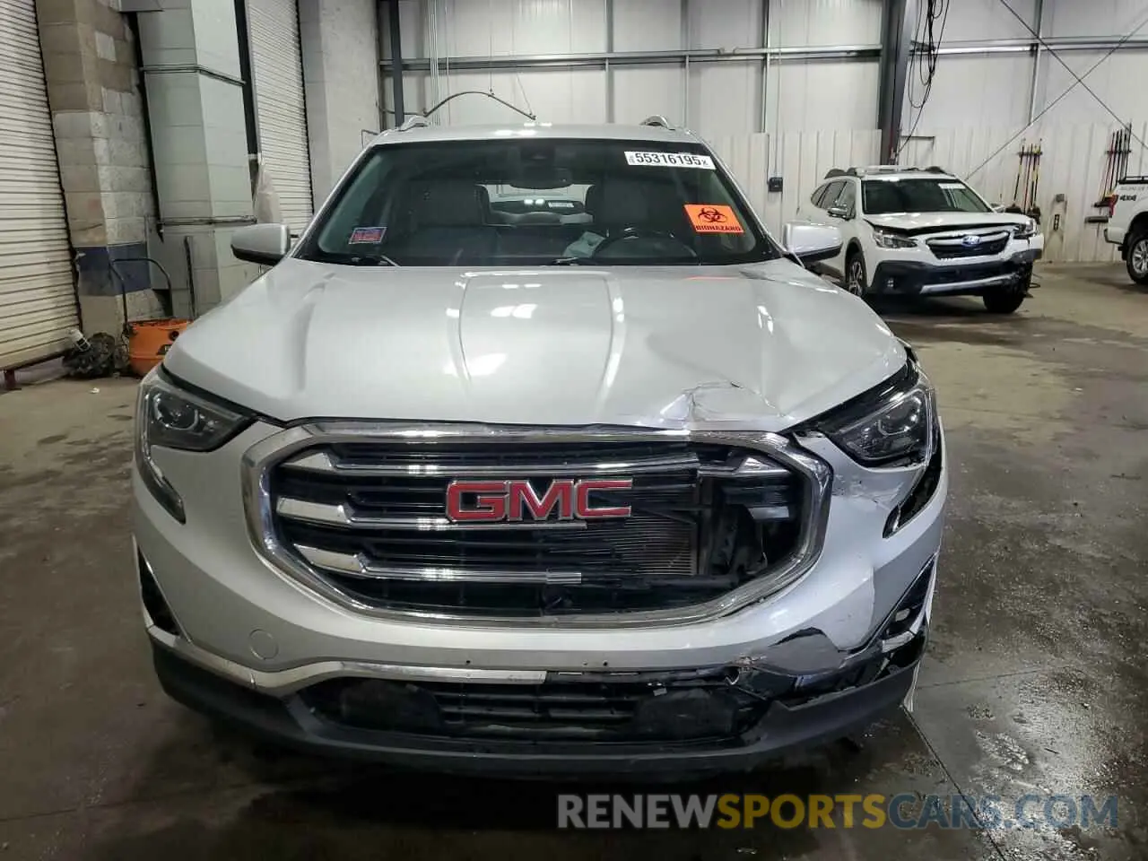 5 Photograph of a damaged car 3GKALVEVXLL176000 GMC TERRAIN 2020