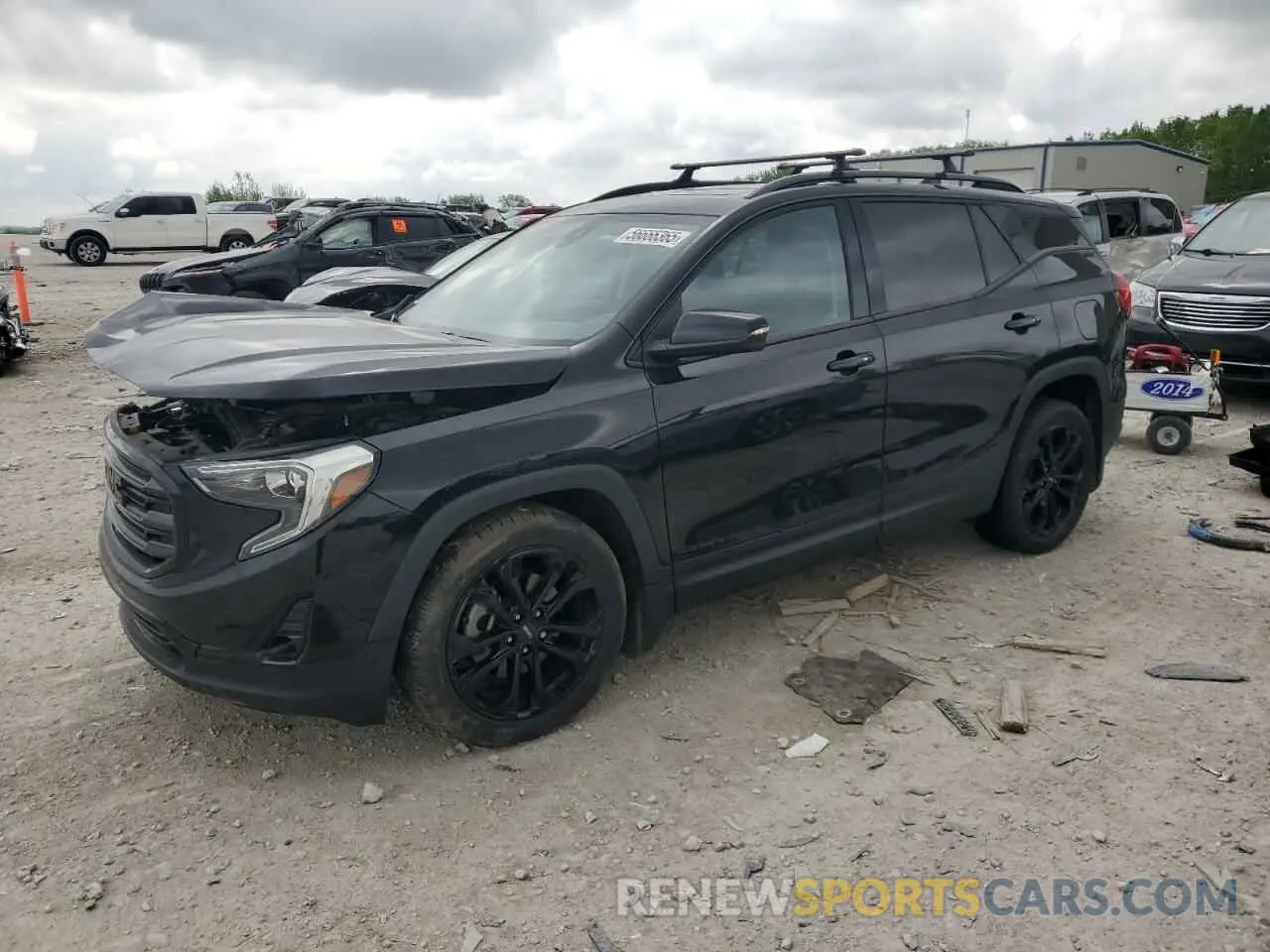 1 Photograph of a damaged car 3GKALVEX1LL119170 GMC TERRAIN 2020