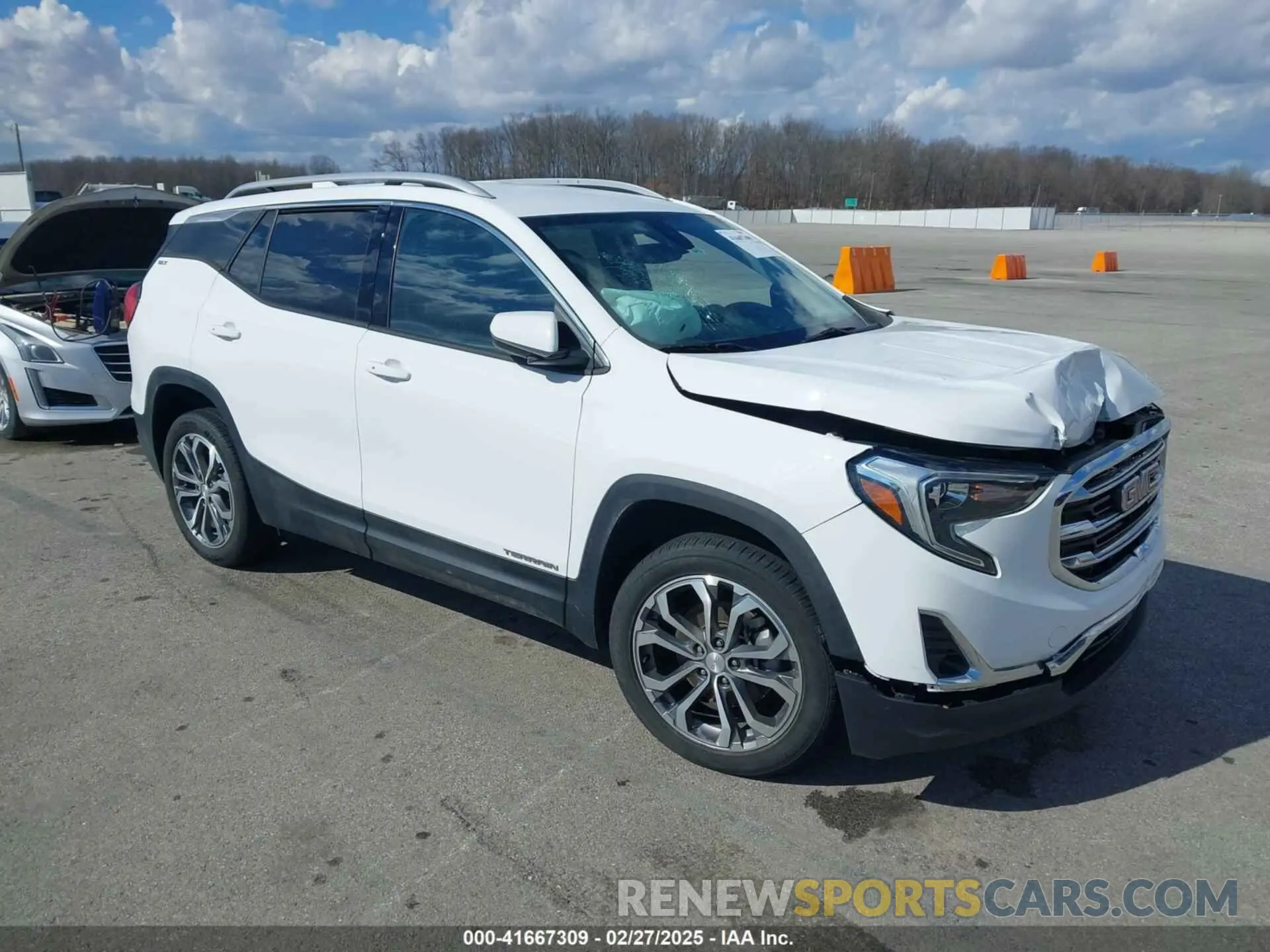 1 Photograph of a damaged car 3GKALVEX4LL222454 GMC TERRAIN 2020