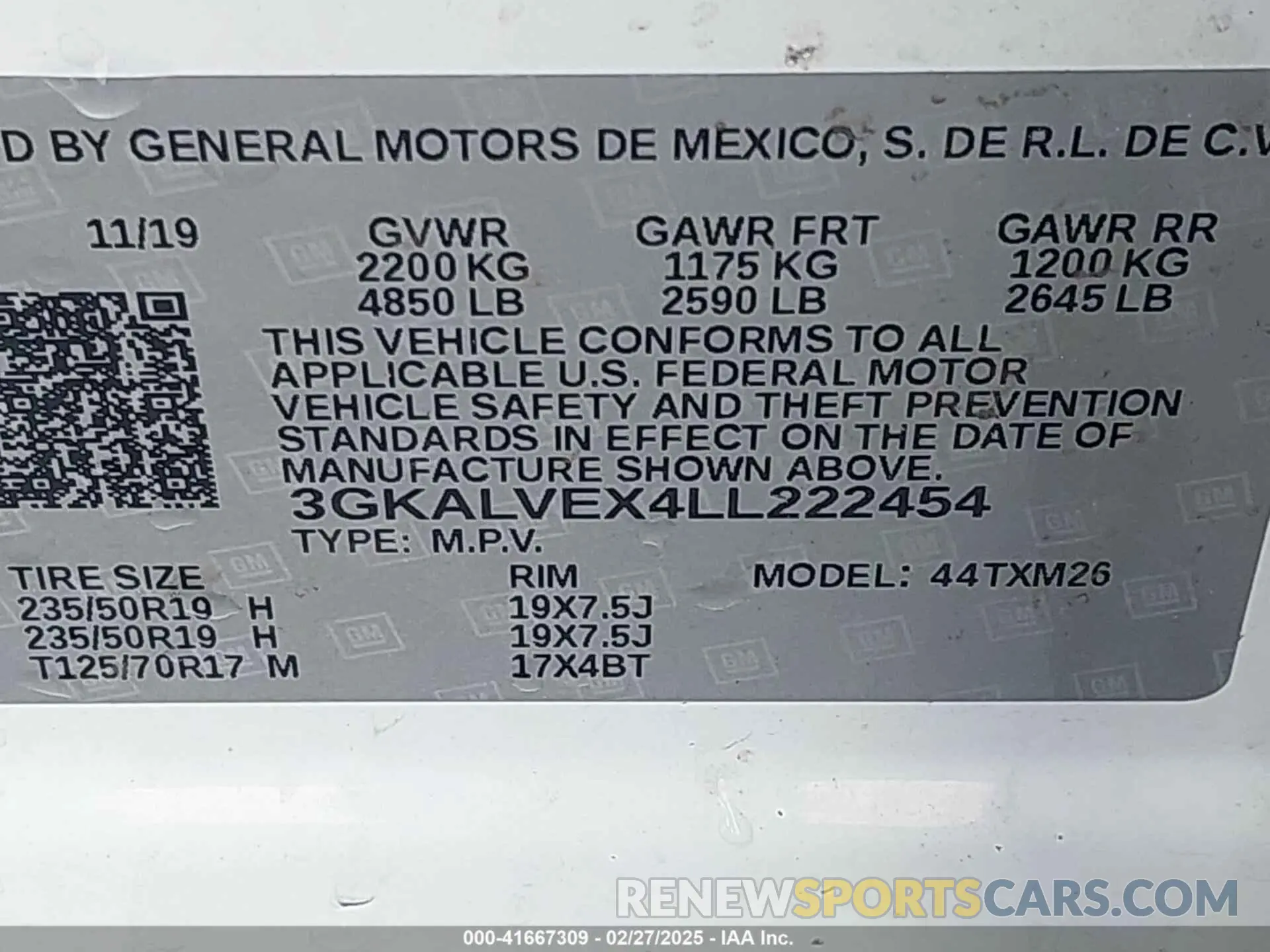9 Photograph of a damaged car 3GKALVEX4LL222454 GMC TERRAIN 2020