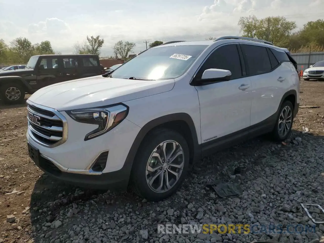 1 Photograph of a damaged car 3GKALVEX5LL245970 GMC TERRAIN 2020
