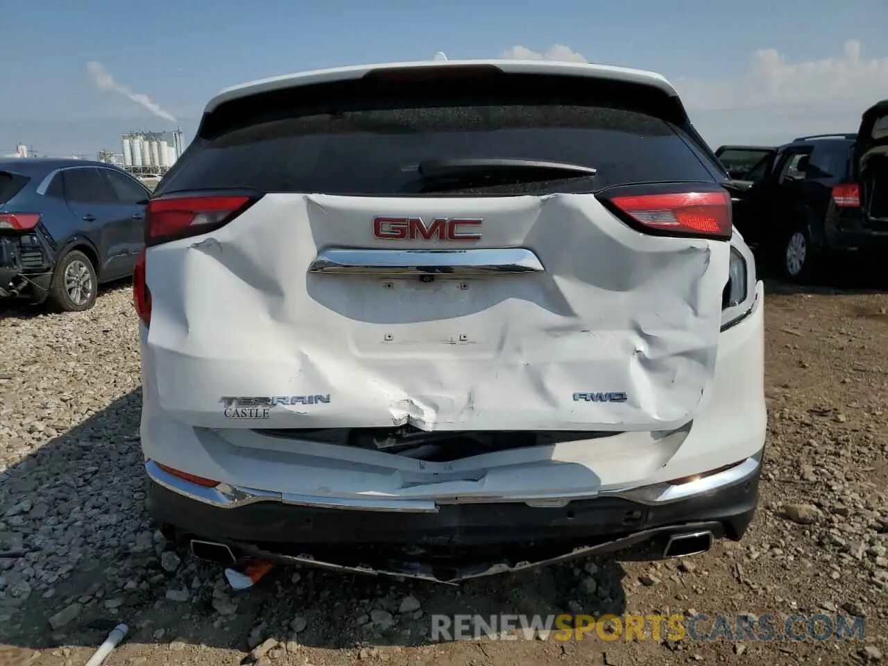 6 Photograph of a damaged car 3GKALVEX5LL245970 GMC TERRAIN 2020