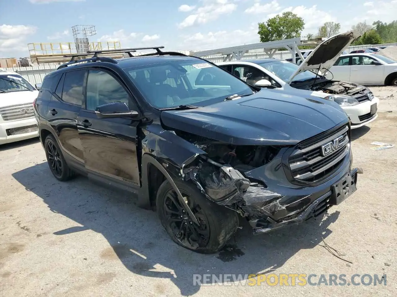 4 Photograph of a damaged car 3GKALVEX6LL284258 GMC TERRAIN 2020